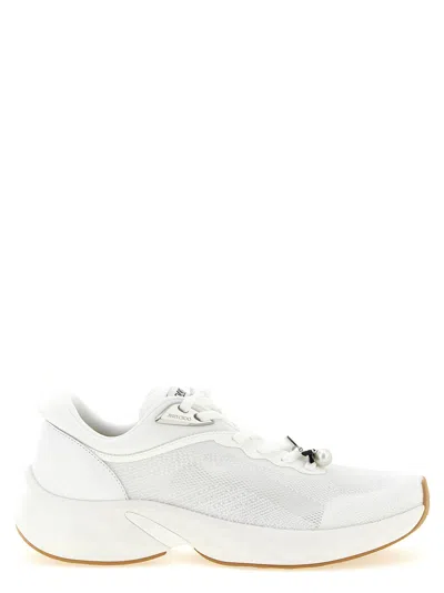Jimmy Choo Solid Color Sneakers In White