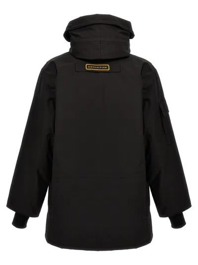 Canada Goose Down Jacket In Black