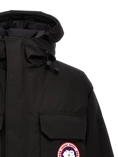 Canada Goose Down Jacket In Black