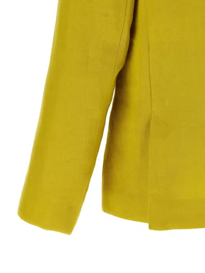 Max Mara 's Blazer In Yellow