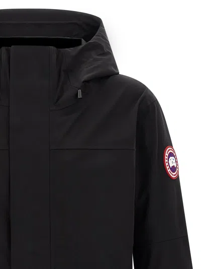 Canada Goose Rupert Rain Jacket In Black