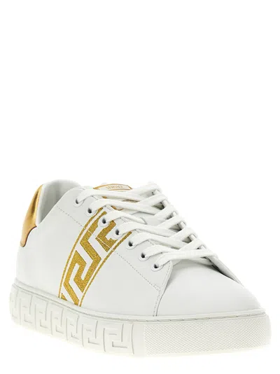 Versace La Greca Sneaker In White