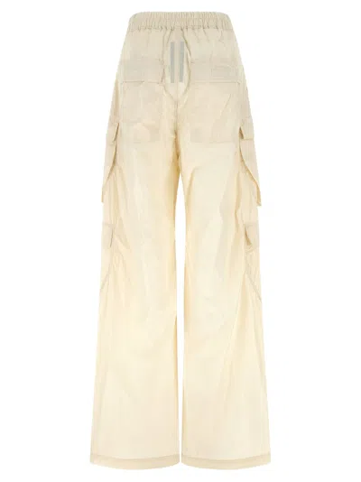 Drkshdw Cargo Pants In Cream
