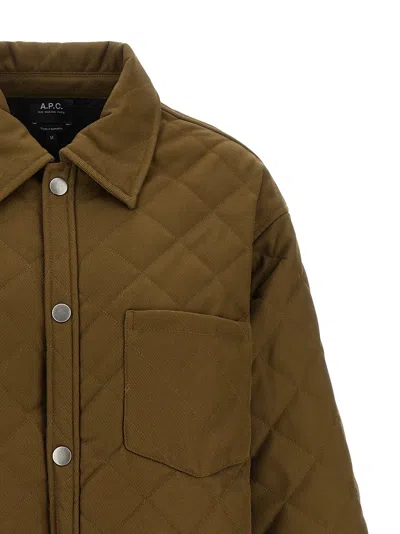 A.p.c. Jacket In Brown