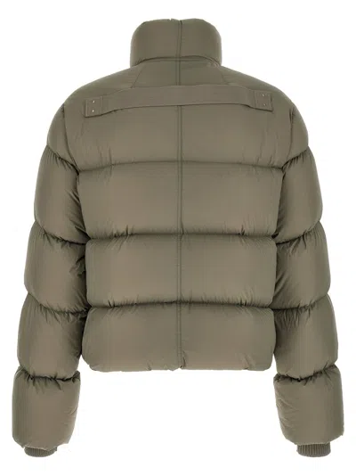 Rick Owens Turtle Down Jacket In Olive