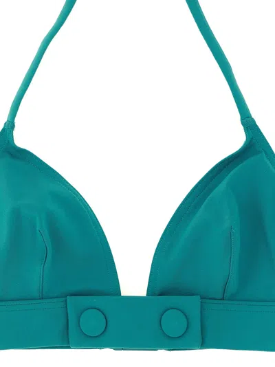 Eres Bord Bikini Top In Teal