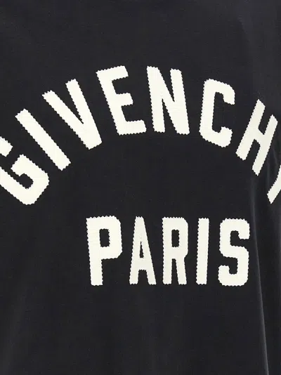 Givenchy Paris T-shirt In Black