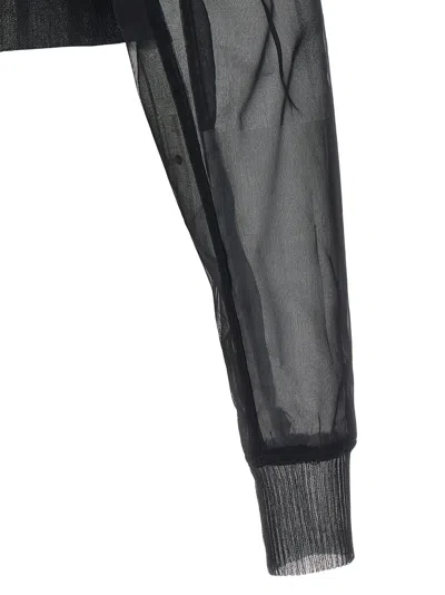 Rick Owens Bomber Jacket In Black