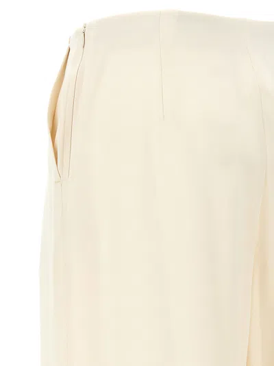 Max Mara Trousers In Cream