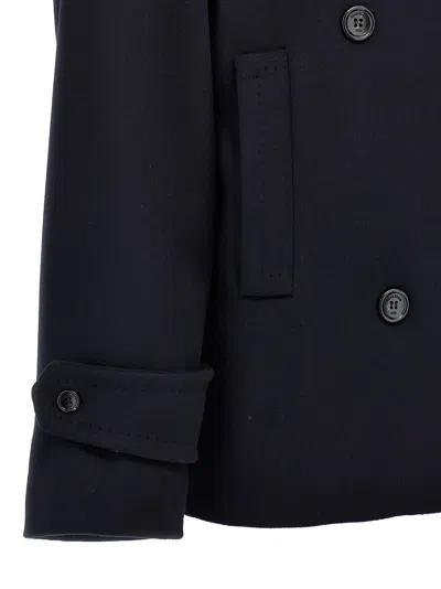 Max Mara Coat In Navy
