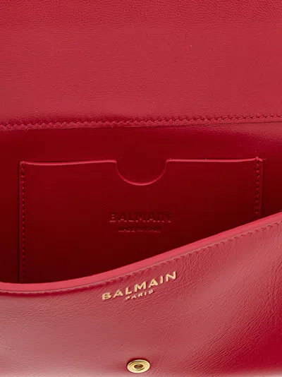 Balmain Shuffle Wallet In Red
