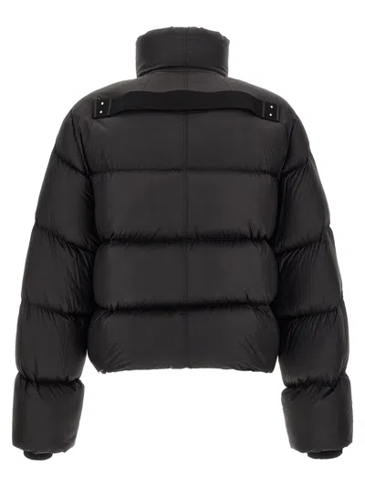 Rick Owens Down Jacket In Black