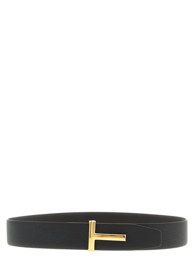 Tom Ford Icon Belt In Black