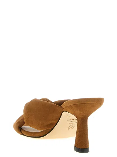 Stuart Weitzman Soplaya Slide In Brown