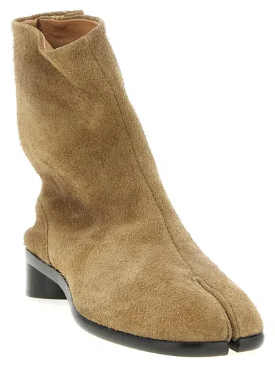 Maison Margiela Tabi Boot In Tan