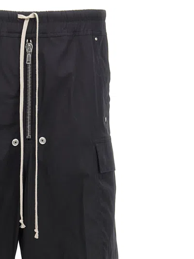 Rick Owens Cargo Pants In Black
