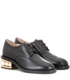 NICHOLAS KIRKWOOD Casati embellished leather Derby shoes