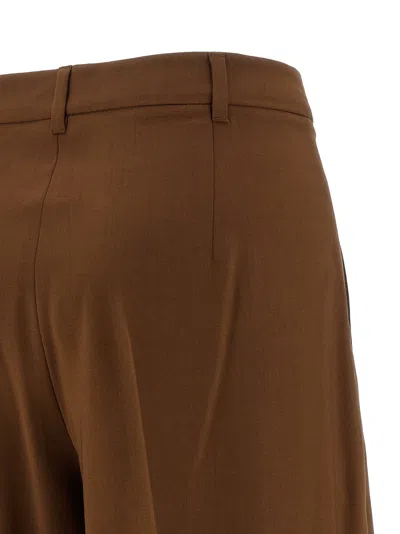 Max Mara Studio Trousers In Brown