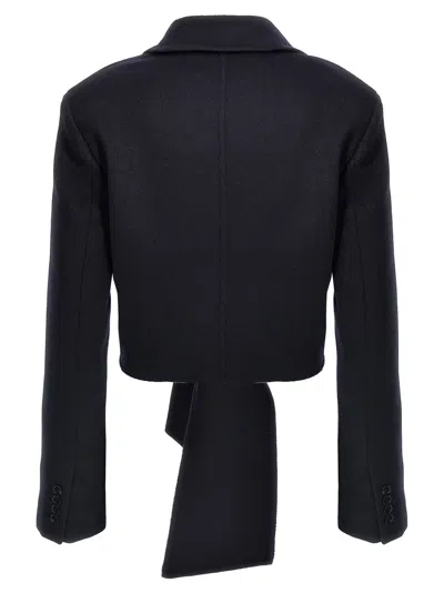 Max Mara Corone Jacket In Black