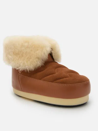 Moon Boot Mb H25 Boot In Cognac