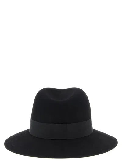 Maison Michel Fedora In Black