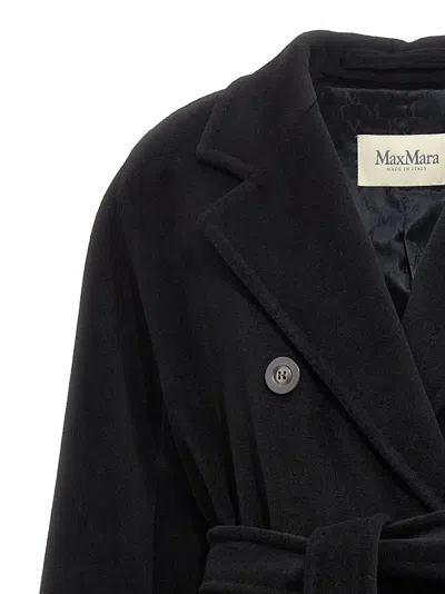 Max Mara Madame Coat In Black