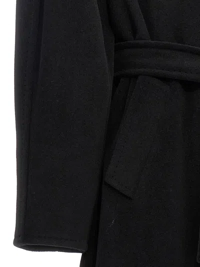 Max Mara Madame Coat In Black