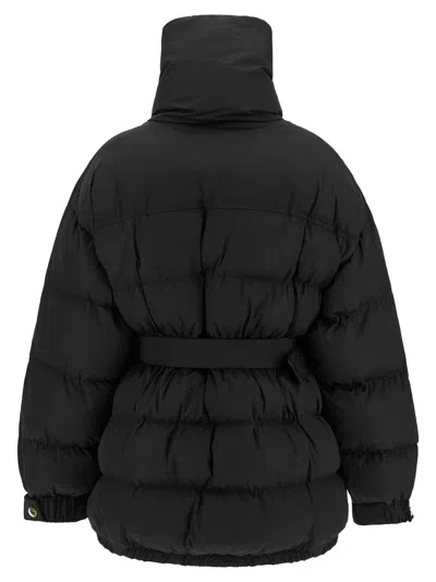 Balmain Anthem Down Jacket In Black