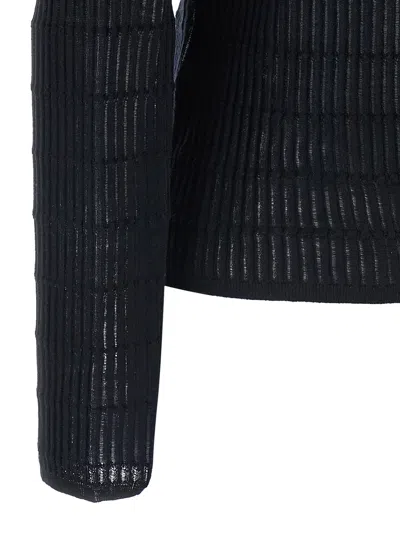 Max Mara Studio Sweater In Black