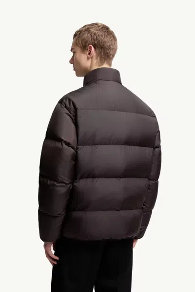 Moncler Quilted Down Down Jacket In Black