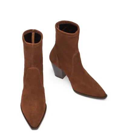 Stuart Weitzman H25 Boot In Caramel