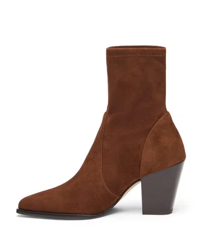 Stuart Weitzman H25 Boot In Caramel