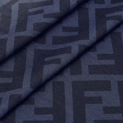 Fendi E26 Scarf In Navy