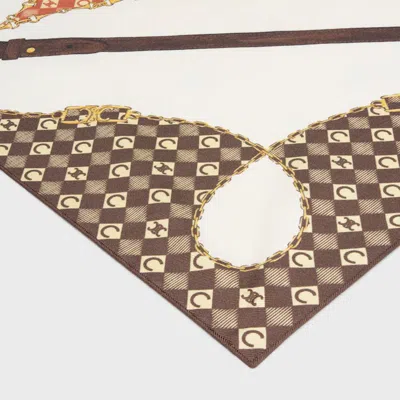 Celine Scarf In Tan