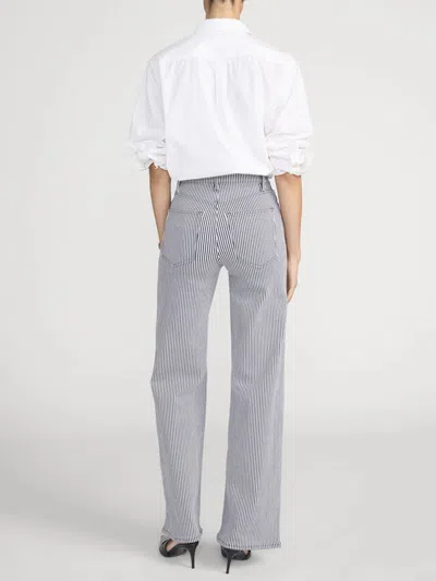 Frame E26 Trousers In Navy