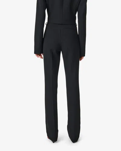Iro Tailored Wool Trousers In Black