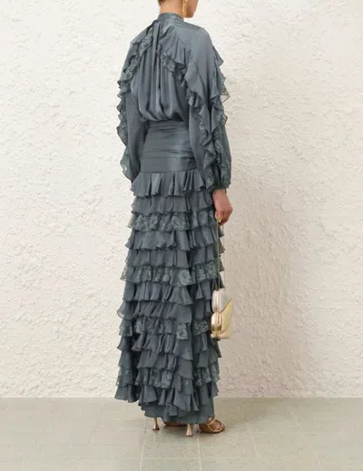 Zimmermann H26 Coat In Grey