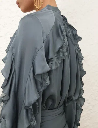 Zimmermann H26 Coat In Grey
