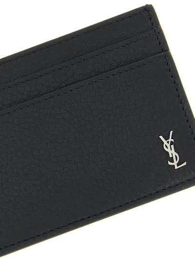 Saint Laurent Card Case In Black