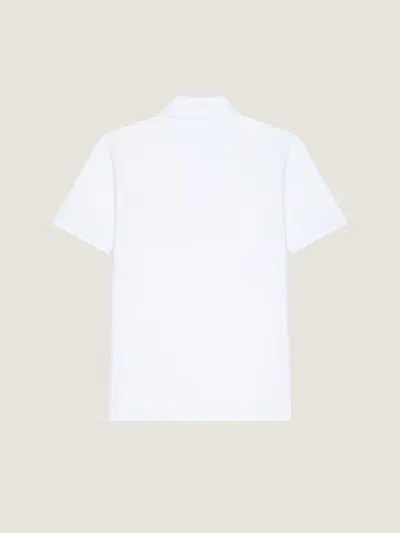 Givenchy Logo-embroidered Polo In White