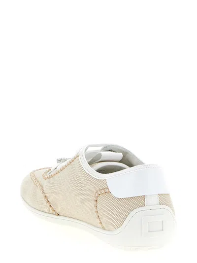 Roger Vivier Sneaker In Neutral