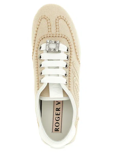 Roger Vivier Sneaker In Neutral