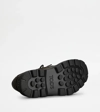 Hogan Derby Flat In Brown