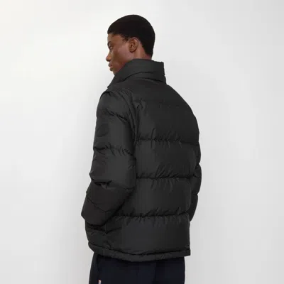 Burberry Quilted Down Down Jacket In Black