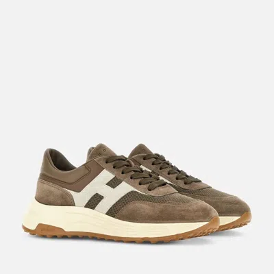 Hogan Hyperlight Sneaker In Brown