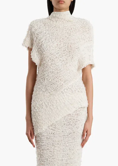 Khaite Tunic In Ivory