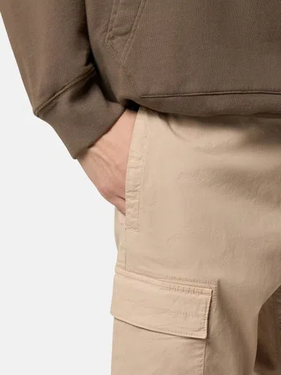 Stone Island Multi-pocket Cargo Cargo Pants In Beige