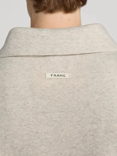 Frame H26 Sweatshirt In Oatmeal