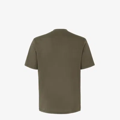 Fendi 1925 Stencil Print T-shirt In Green