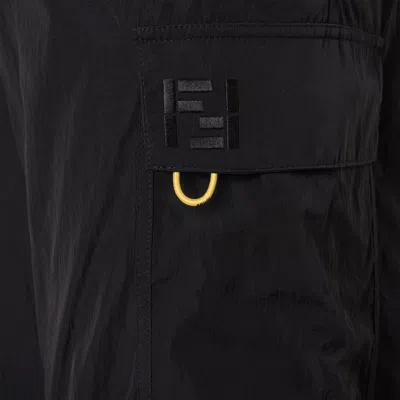 Fendi E26 Cargo Pants In Black